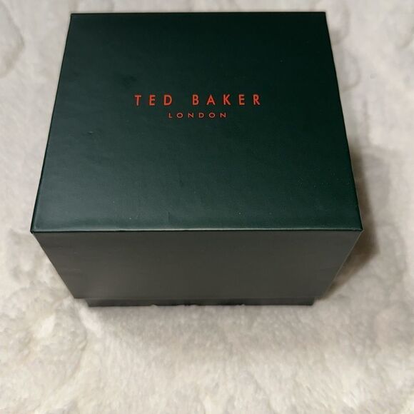 Ted Baker Phylipa Pink Silver Rose Gold Iconic Bow Leather Strap Quartz Watch main image 5